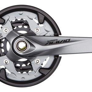 POGON SHIMANO ALIVIO FC-M4050, 40X30X22T, KURBLA 175MM, FOR REAR 9 BRZINA, 2-PCS FC, CHAIN CASE NOT COMPATIBLE, W/O BB, W/CG, IND.PACK