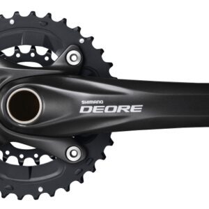 POGON SHIMANO DEORE FC-M617, 36X22T, KURBLA KURBLA 175MM, FOR REAR 10 BRZINA, 2-PCS FC, W/O BB, BLACK, IND.PACK