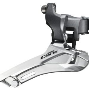 MENJAČ PREDNJI SHIMANO CLARIS FD-2400, FOR DOUBLE CHAINWHEEL, BAND TYPE 31.8MM W/28.6MM ADAPTER, IND.PACK