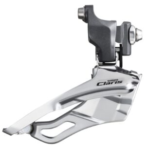 MENJAČ PREDNJI SHIMANO CLARIS FD-2403, TRIPLE, FOR REAR 8 BRZINA, BRAZED-ON, IND.PACK