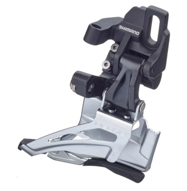 MENJAČ PREDNJI SHIMANO DEORE FD-M618-D, ZA 2X10, DIRECT MOUNT, DOWN-SWING, TOP-PULL, CS ANGLE 66-69, CRNI, IND.PACK