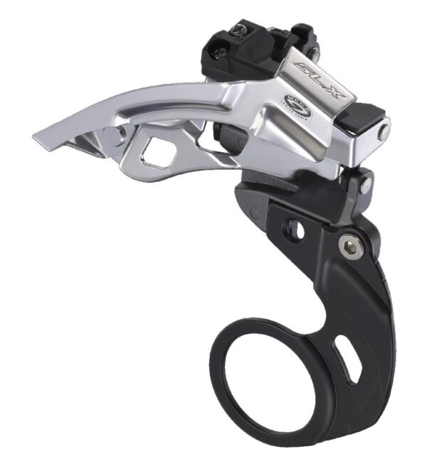MENJAČ PREDNJI SHIMANO SLX FD-M660-E, E-TYPE, TOP SWING, DUAL PULL, FOR 44T, W/O BB PLATE & FIXING BOLT, CS ANGLE 66-69, IND.PACK