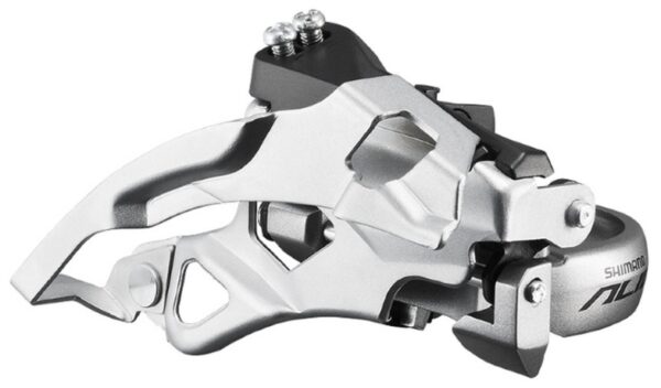 MENJAČ PREDNJI SHIMANO ALIVIO FD-T4000, TRIPLE, 9 BRZINA, TOP SWING, DUAL PULL, BAND TYPE 34.9M (W/ADAPTOR 31.8 & 28.6MM), FOR 44/48T, CS ANGLE 66-69, IND.PACK