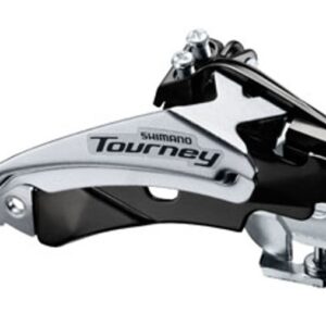 MENJAČ PREDNJI SHIMANO TOURNEY FD-TY510-TS6, TRIPLE, 6/7 BRZINA, TOP SWING, DUAL PULL, BAND TYPE 34.9MM (INCL. ADAPTOR 31.8MM & 28.6MM), CS ANGLE 66-69, FOR 48T, CHAINLINE 47.5/50MM, IND.PACK