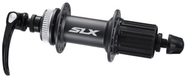 NABLA ZADNJA SHIMANO SLX FH-M675, 32H, 8/9/10 BRZINA, OLD 135MM, AXLE 146MM, QR 168MM, FOR ROTOR CENTER LOCK, W/O ROTOR MOUNT COVER, BULK