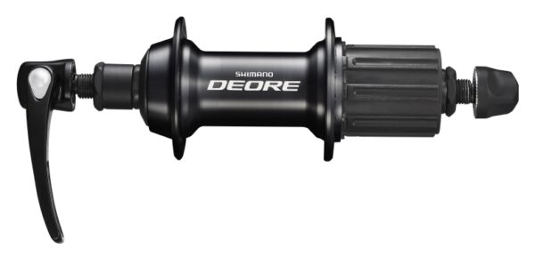 NABLA ZADNJA SHIMANO DEORE FH-T610-L, 36H, 9/10 BRZINA, QR 168MM, OLD 135MM, AXLE 146MM, BLACK, IND.PACK