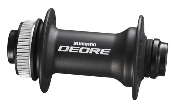 NABLA PREDNJA SHIMANO DEORE HB-M618, 32H, OLD 100MM, AXLE E-THRU 15MM (W/O AXLE), FOR ROTOR CENTER LOCK, INCL. LOCK RING, BLACK, IND.PACK