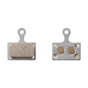 PLOČICE ZA DISK SHIMANO METAL PAD W/O FIN (K04TI), PAD SPRING, 1 PAIR, IND.PACK