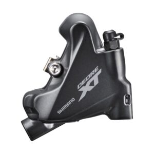 HIDRAULIČNA DISK KOČNICA SHIMANO BR-M8110,DEORE XT, REAR, FLAT MOUNT, W/FIXING BOLT FOR MOUNT THICKNESS 25MM, W/O ADAPTER, W/K05S-RX RESIN PAD(W/O FIN), IND.PACK