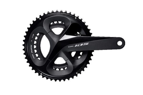 POGON SHIMANO FC-R7000, 105, FOR REAR 11-BRZINA, HOLLOWTECH 2, 172.5MM, 50-34T W/O CG, W/O BB PARTS, BLACK, IND.PACK