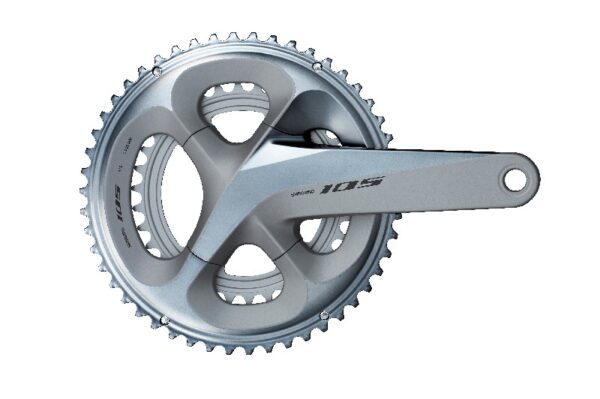 POGON SHIMANO FC-R7000, 105, FOR REAR 11-BRZINA, HOLLOWTECH 2, 172.5MM, 50-34T W/O CG, W/O BB PARTS, SILVER, IND.PACK