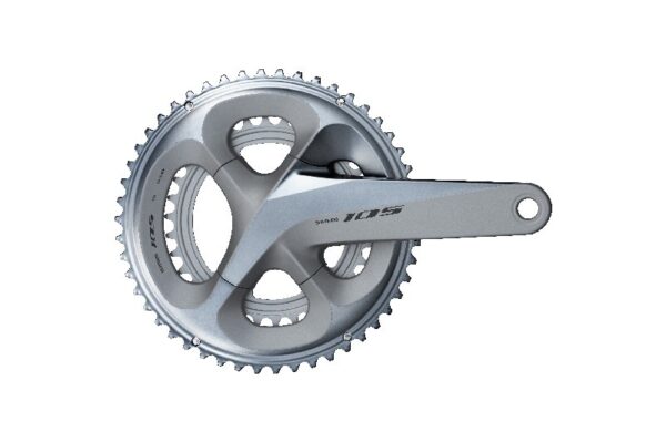 POGON SHIMANO FC-R7000, 105, FOR REAR 11-BRZINA, HOLLOWTECH 2, 172.5MM, 52-36T W/O CG, W/O BB PARTS, SILVER, IND.PACK