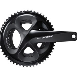POGON SHIMANO FC-R7000, 105, ZA 11-BRZINA, HOLLOWTECH 2, 172.5MM, 53-39T W/O CG, W/O BB PARTS, CRNI, IND.PACK