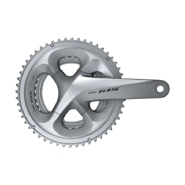 POGON SHIMANO 105 FC-R7000, FOR REAR 11-BRZINA, HOLLOWTECH 2, 175MM, 52-36T W/O CG, W/O BB PARTS, SILVER, IND.PACK