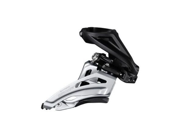 MENJAČ PREDNJI SHIMANO DEORE FD-M6020-H, DOUBLE, FOR REAR 10 BRZINA, HIGH CLAMP, SIDE SWING, FRONT PULL, BAND TYPE 34.9MM (INCL. ADAPTOR 28.6MM & 31.8MM), CS ANGLE 66-69, FOR TOP GEAR 34-38T, IND.PACK
