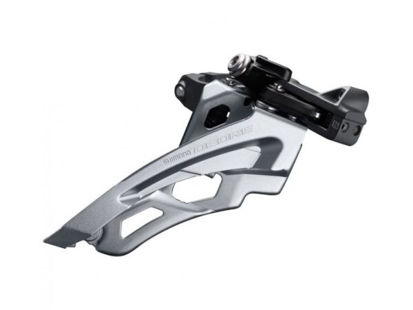 MENJAČ PREDNJI SHIMANO DEORE FD-M6020-L, DOUBLE, FOR REAR 10 BRZINA, LOW CLAMP, SIDE SWING, FRONT PULL, BAND TYPE 34.9MM (INCL. ADAPTOR 28.6MM & 31.8MM), CS ANGLE 66-69, FOR TOP SPROCKET 34-38T, IND.PACK