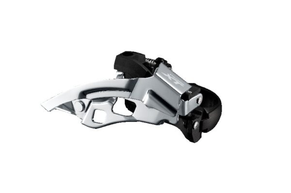 MENJAČ PREDNJI SHIMANO DEORE XT FD-T8000-L, ZA 3X10, LOW CLAMP, TOP-SWING, DUAL-PULL, BAND-TYPE 34.9MM(W/28.6MM& 31.8MM ADPT) CS ANGLE 66-69, IND.PACK