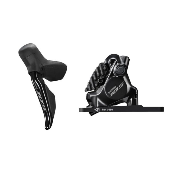 KOČNICA SHIMANO/J-kit DIRECT, 105 ST-R7170(L), BR-R7170(F), FOR 160MM ROTOR,RESIN PAD(W/FIN), W/CONNECTER INSERT, 1000MM(SM-BH90 BLK), 5 GROUP, IND.PACK