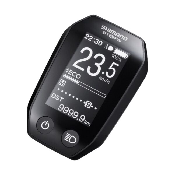 CIKLO KOMPJUTER ZA SHIMANO STEPS, SC-E6010, FOR STEPS, DISPLAY ONLY, RIGHT BUTTON WITHOUT LIGHT ICON, IND.PACK