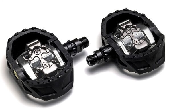 PEDALE SHIMANO PD-M424, SPD, W/O REFLECTOR W/CLEAT, IND.PACK