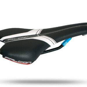 SEDIŠTE PRO FALCON HOLLOW 132MM, BLACK RAIL, BLACK/WHITE (16)