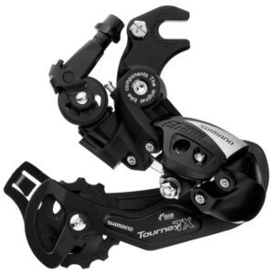 MENJAČ ZADNJI SHIMANO TOURNEY TX RD-TX55, ZA 6/7 BRZINA, W/RIVETED ROAD TYPE ADAPTER, IND.PACK