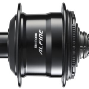 NABLA ZADNJA SHIMANO 8-SPEED FOR DISC, SG-S501, ALFINE, 32H 135X187MM, W/ROTOR MOUNT COVER, BLACK,IND.PACK