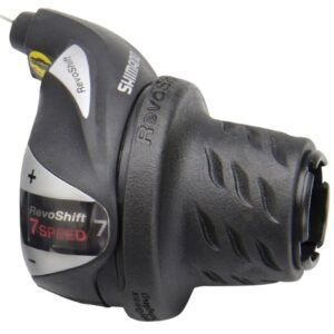 RUČICA MENJAČA SHIMANO TOURNEY SL-RS36-7R, DESNA 7 BRZINA, REVO, INNER CABLE 2050MM, OGD (WINDOW TYPE), IND.PACK
