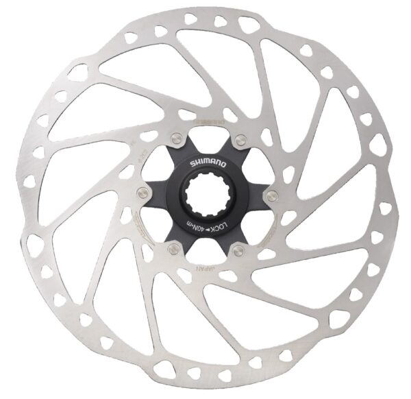 ROTOR DISK KOČNICE SHIMANO DEORE SM-RT64-L, 203MM, W/LOCK RING, IND.PACK