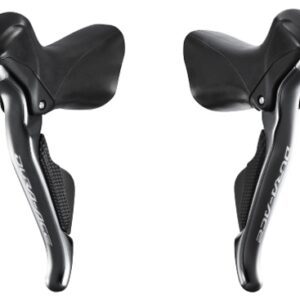 RUČICE MENJAČA/KOČNICA SHIMANO DURA ACE Di2 ST-9070, 11X2 BRZINE, W/O SHIFT CABLE, BRAKE CABLE 9000: 800X1000/1800X2000MM HI-TECH-GRAY, IND.PACK