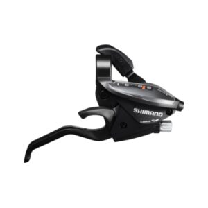 RUČICE MENJAČA/KOČNICA SHIMANO ST-EF510-8R-2A, RIGHT 8-BRZINA, 2050MM EZ-FIRE PLUS, 2F-ALLOY, FOR V-BRAKE, BLACK VERSION, BULK