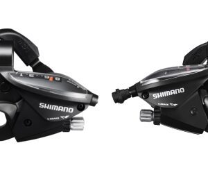 RUČICE MENJAČA/KOČNICA SHIMANO ST-EF510-2A, 3X8BRZINA,EZ-FIRE PLUS,2F-ALLOY, FOR V-BRAKE, STD SL&BL CBL(BLACK), BLACK, IND.PACK