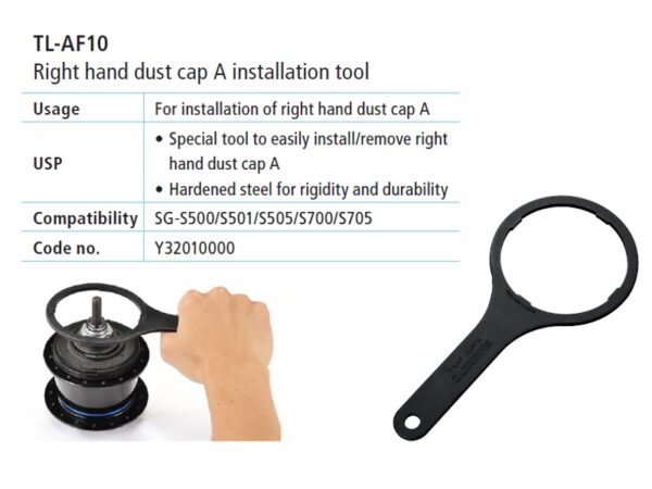 ALAT SHIMANO TL-AF10 RIGHT HAND DUST CAP A INSTALLATION TOOL