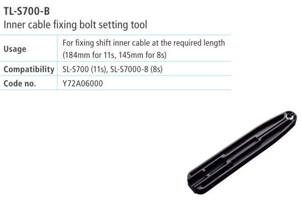 ALAT SHIMANO TL-S700-B INNER CABLE FIXING BOLT INSTALLATION