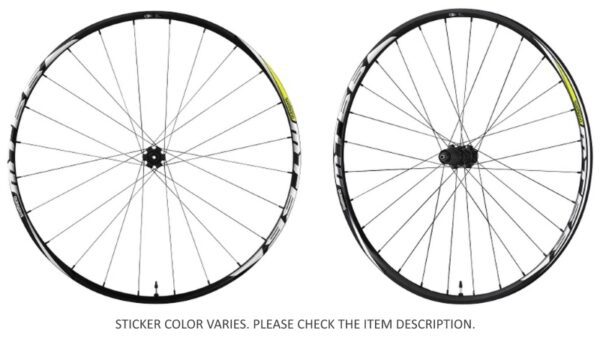 TOČKOVI SHIMANO WH-MT66-29, FRONT & REAR, 24H/28H, CENTER LOCK,,CLINCHER (SHIMANO TUBELESS TAPE READY), MONOTONE STICKER, REAR QR 168MM, BLACK, IND.PACK