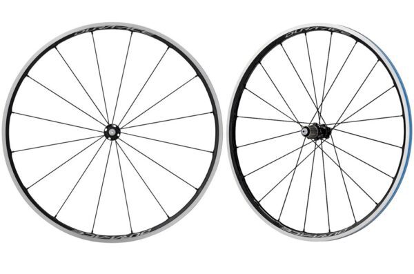 TOČKOVI SHIMANO DURA ACE WH-R9100-C24-CL, PREDNJI & ZADNJI, 16H/20H, RIM CLINCHER CARBON LAMINATE W/RIM TAPE, OLD 100MM/130MM, REAR QR 163MM, IND.PACK