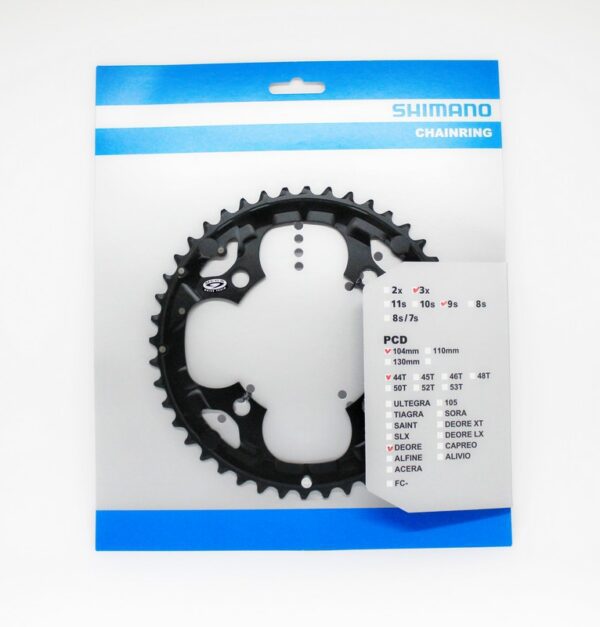 LANČANIK SHIMANO FC-M530 44T, BLACK