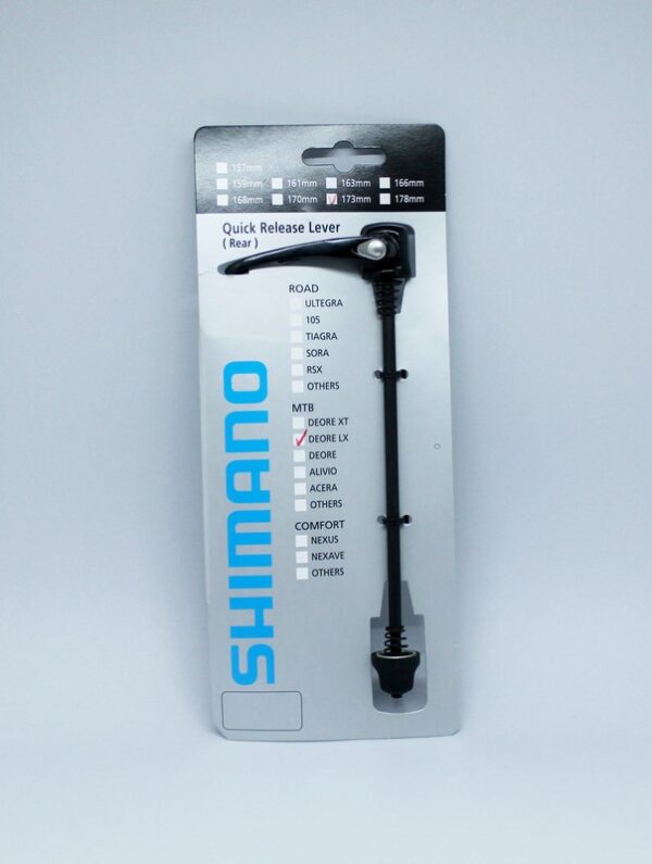 EKSCENTAR SHIMANO FH-T670 COMPLETE QUICK RELEASE 173MM (6-13/16") BLACK